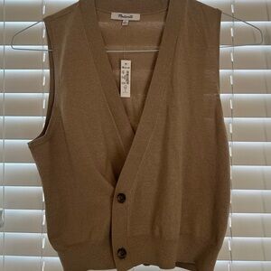Madewell Sleeveless Sweater Vest